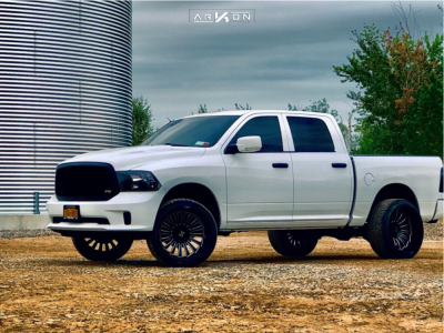 2013 Ram 1500 - 24x14 -81mm - ARKON OFF-ROAD Alexander - Suspension Lift 3.5" - 305/35R24