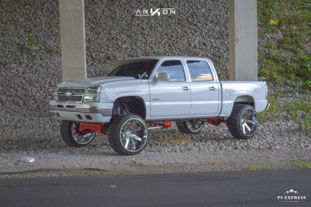 1 2007 Silverado 1500 Classic Chevrolet Full Throttle Suspension Lift 85in Arkon Off Road Lincoln Chrome