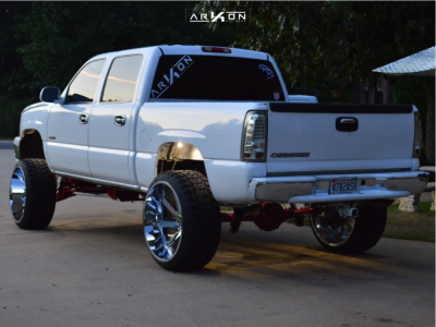 1 2007 Silverado 1500 Classic Chevrolet Full Throttle Suspension Lift 85in Arkon Off Road Lincoln Chrome