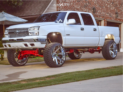 1 2007 Silverado 1500 Classic Chevrolet Full Throttle Suspension Lift 85in Arkon Off Road Lincoln Chrome