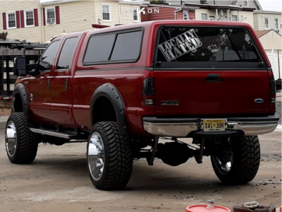 1 2001 F 350 Super Duty Ford Rough Country Suspension Lift 8in Arkon Off Road Lincoln Chrome