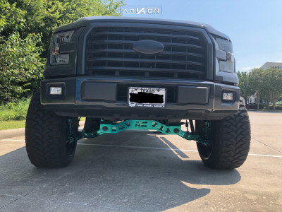 1 2017 F 150 Ford Rough Country Suspension Lift 6in Arkon Off Road Lincoln Black