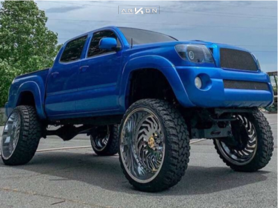 2007 Toyota Tacoma - 24x14 -81mm - ARKON OFF-ROAD Crown Series Victory - Suspension Lift 6" - 33" x 14.5"