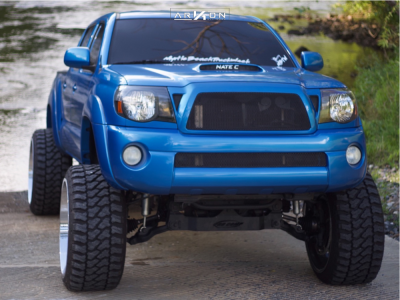 1 2007 Tacoma Toyota Pro Comp Suspension Lift 85in Arkon Off Road Crown Series Victory Chrome
