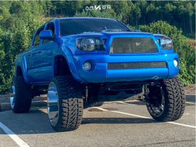1 2007 Tacoma Toyota Pro Comp Suspension Lift 85in Arkon Off Road Crown Series Victory Chrome