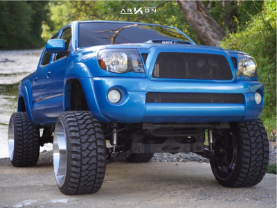 1 2007 Tacoma Toyota Pro Comp Suspension Lift 85in Arkon Off Road Crown Series Victory Chrome