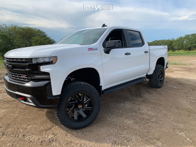1 2019 Silverado 1500 Chevrolet Bds Suspension Lift 4in Arkon Off Road Lincoln Black