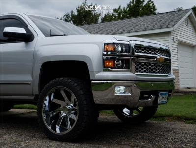 1 2014 Silverado 1500 Chevrolet Supreme Leveling Kit Arkon Off Road Lincoln Chrome