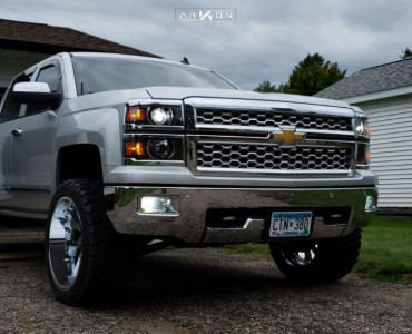 1 2014 Silverado 1500 Chevrolet Supreme Leveling Kit Arkon Off Road Lincoln Chrome