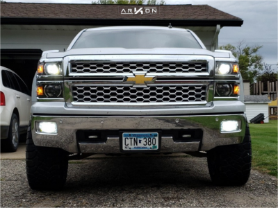 1 2014 Silverado 1500 Chevrolet Supreme Leveling Kit Arkon Off Road Lincoln Chrome