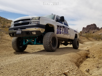 1 2007 Silverado 2500 Hd Classic Chevrolet Cognito Suspension Lift 10in Arkon Off Road Alexander Machined Black