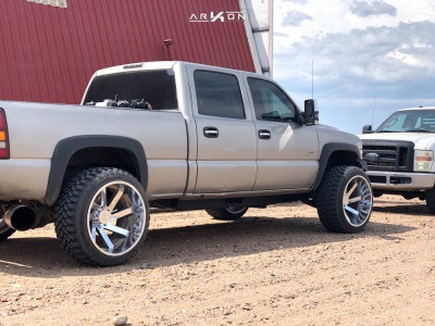 1 2002 Sierra 2500 Hd Gmc Stock Stock Arkon Off Road Lincoln Chrome