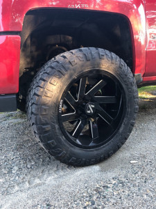 1 2018 Silverado 1500 Chevrolet Bds Suspension Lift 4in Arkon Off Road Lincoln Machined Accents