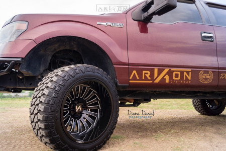 1 2010 F 150 Ford Pro Comp Suspension Lift 7in Arkon Off Road Alexander Black