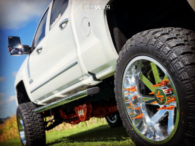 1 2019 Silverado 2500 Hd Chevrolet Wicked Suspension Lift 10in Arkon Off Road Lincoln Chrome