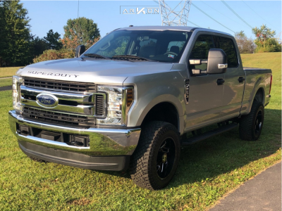 1 2019 F 250 Super Duty Ford Bds Leveling Kit Arkon Off Road Cleopatra Black