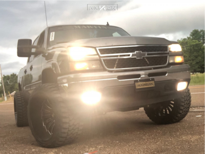 2006 Chevrolet Silverado 1500 - 24x14 -81mm - ARKON OFF-ROAD Alexander - Suspension Lift 6" - 35" x 15.5"