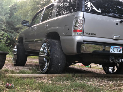 1 2005 Yukon Gmc 3 In Spindles 3 In Keys Suspension Lift 6in Arkon Off Road Lincoln Chrome