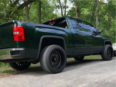 1 2015 Sierra 1500 Gmc Rough Country Leveling Kit Arkon Off Road Alexander Black