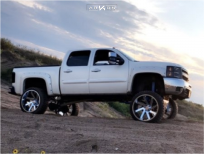 1 2012 Silverado 1500 Hd Chevrolet 3rd Coast Lifted 12in Arkon Off Road Lincoln Chrome
