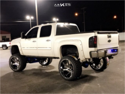 1 2012 Silverado 1500 Hd Chevrolet 3rd Coast Lifted 12in Arkon Off Road Lincoln Chrome