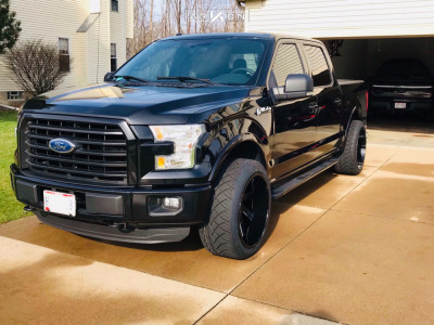 1 2016 F 150 Ford Ford Racing Performance Parts Level 2in Drop Rear Arkon Off Road Lincoln Black