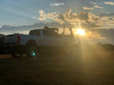 1 2017 F 250 Super Duty Ford Bds Suspension Lift 8in Arkon Off Road Lincoln Chrome