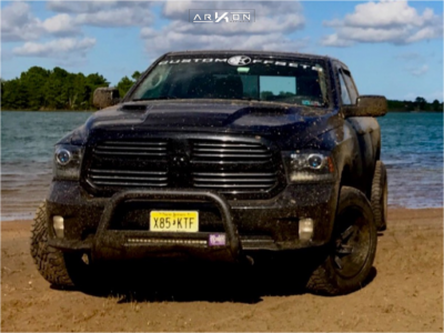 1 2016 1500 Ram Proryde Leveling Kit Arkon Off Road Lincoln Black Milled