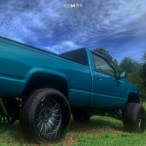 1 1992 K1500 Chevrolet Zone Suspension Lift 6in Arkon Off Road Alexander Black