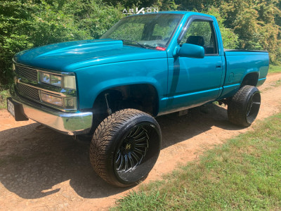 1 1992 K1500 Chevrolet Zone Suspension Lift 6in Arkon Off Road Alexander Black