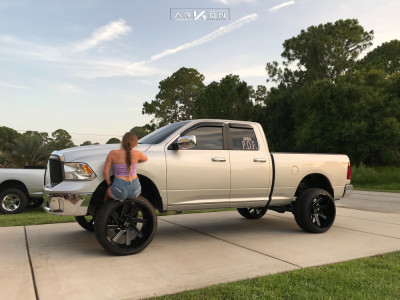 2013 Ram 1500 - 24x14 -81mm - ARKON OFF-ROAD Lincoln - Suspension Lift 6" - 305/35R24