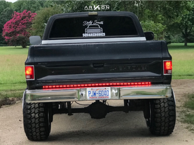 1 1987 K10 Pickup Chevrolet Custom Suspension Lift 4in Arkon Off Road Lincoln Chrome