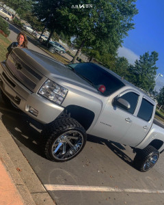 1 2010 Silverado 1500 Chevrolet Rough Country Suspension Lift 75in Arkon Off Road Lincoln Chrome
