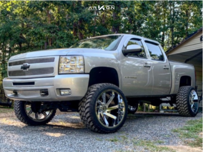 1 2010 Silverado 1500 Chevrolet Rough Country Suspension Lift 75in Arkon Off Road Lincoln Chrome