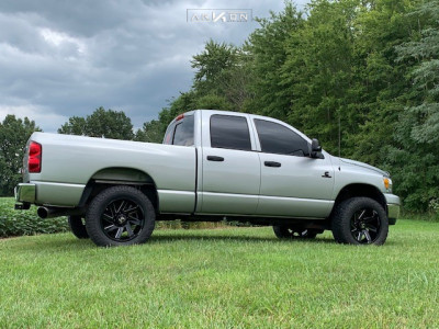 1 2009 Ram 2500 Dodge Stock Stock Arkon Off Road Lincoln Machined Black