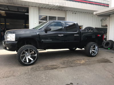 1 2009 Silverado 1500 Chevrolet Pro Comp Suspension Lift 75in Arkon Off Road Lincoln Chrome
