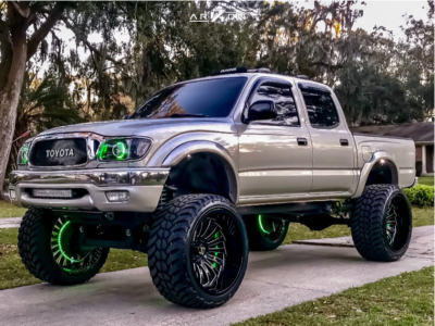 1 2001 Tacoma Toyota Custom Suspension Lift 95in Arkon Off Road Alexander Machined Black