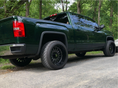 1 2015 Sierra 1500 Gmc Rough Country Leveling Kit Arkon Off Road Alexander Black