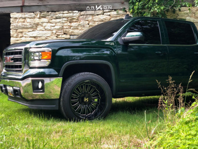 1 2015 Sierra 1500 Gmc Rough Country Leveling Kit Arkon Off Road Alexander Black