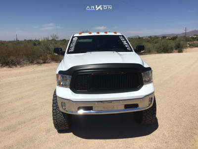 1 2017 1500 Ram Maxtrac Suspension Lift 7in Body 3in Arkon Off Road Cleopatra Machined Accents