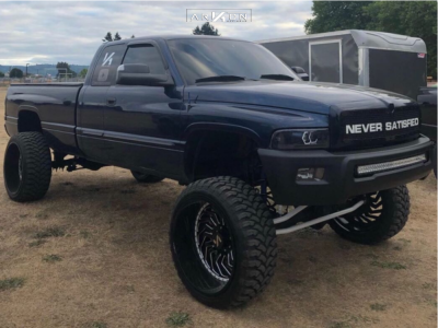 1 2001 Ram 2500 Dodge Bds Suspension Lift 7in Arkon Off Road Crown Series Victory Black