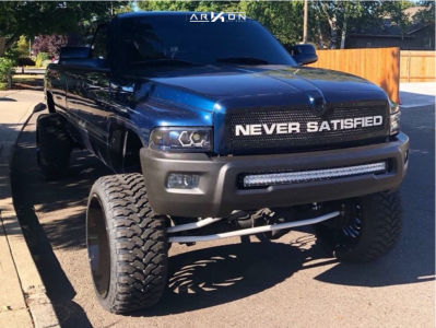 1 2001 Ram 2500 Dodge Bds Suspension Lift 7in Arkon Off Road Crown Series Victory Black