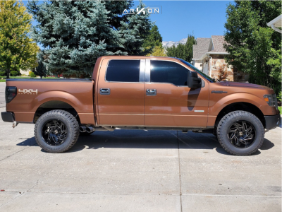 1 2011 F 150 Ford Rough Country Leveling Kit Arkon Off Road Cleopatra Black