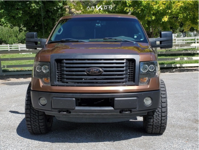 1 2011 F 150 Ford Rough Country Leveling Kit Arkon Off Road Cleopatra Black