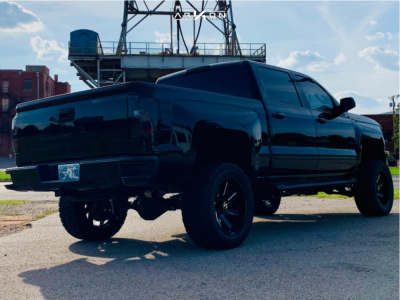 1 2018 Silverado 1500 Chevrolet Rough Country Suspension Lift 7in Arkon Off Road Lincoln Black
