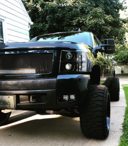 1 2008 Silverado 1500 Chevrolet Rough Country Suspension Lift 75in Arkon Off Road Alexander Black