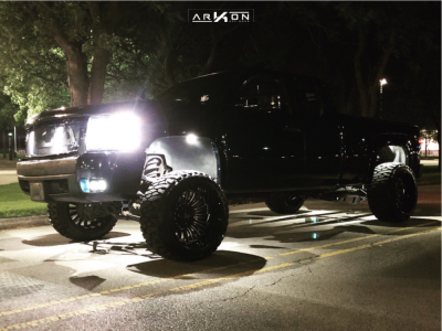 1 2008 Silverado 1500 Chevrolet Rough Country Suspension Lift 75in Arkon Off Road Alexander Black