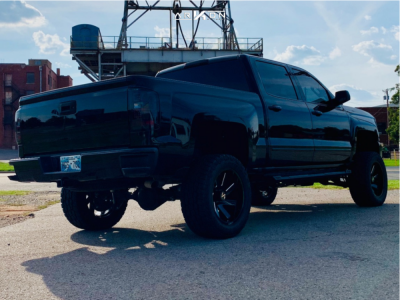 1 2018 Silverado 1500 Chevrolet Rough Country Suspension Lift 7in Arkon Off Road Lincoln Black