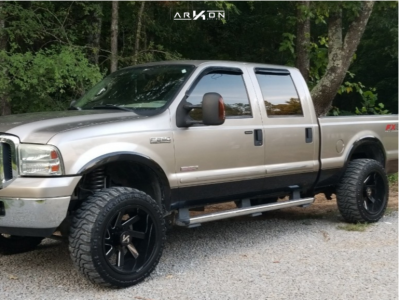 2006 Ford F-250 Super Duty - 22x12 -45mm - ARKON OFF-ROAD Lincoln - Suspension Lift 3.5" - 35" x 12.5"