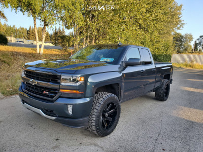 1 2017 Silverado 1500 Chevrolet Fabtech Leveling Kit Arkon Off Road Lincoln Black